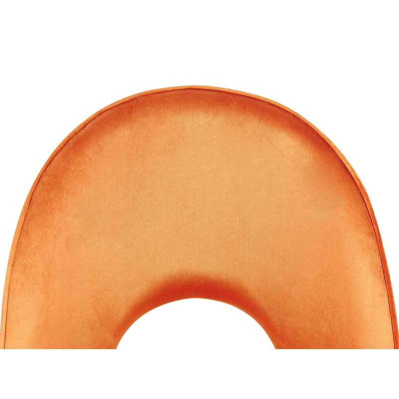 Marana Upholstered Dining Chair, Orange