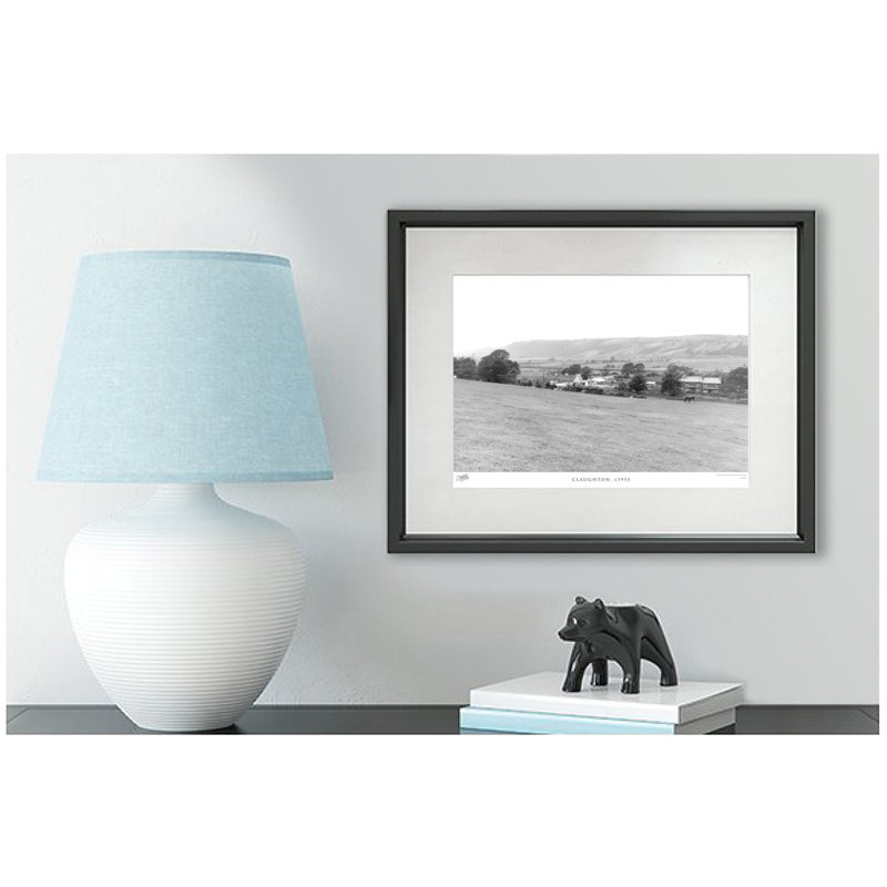 Claughton, C1955 - Single Picture Frame Print, 28cm H x 36cm W x 2.3cm D