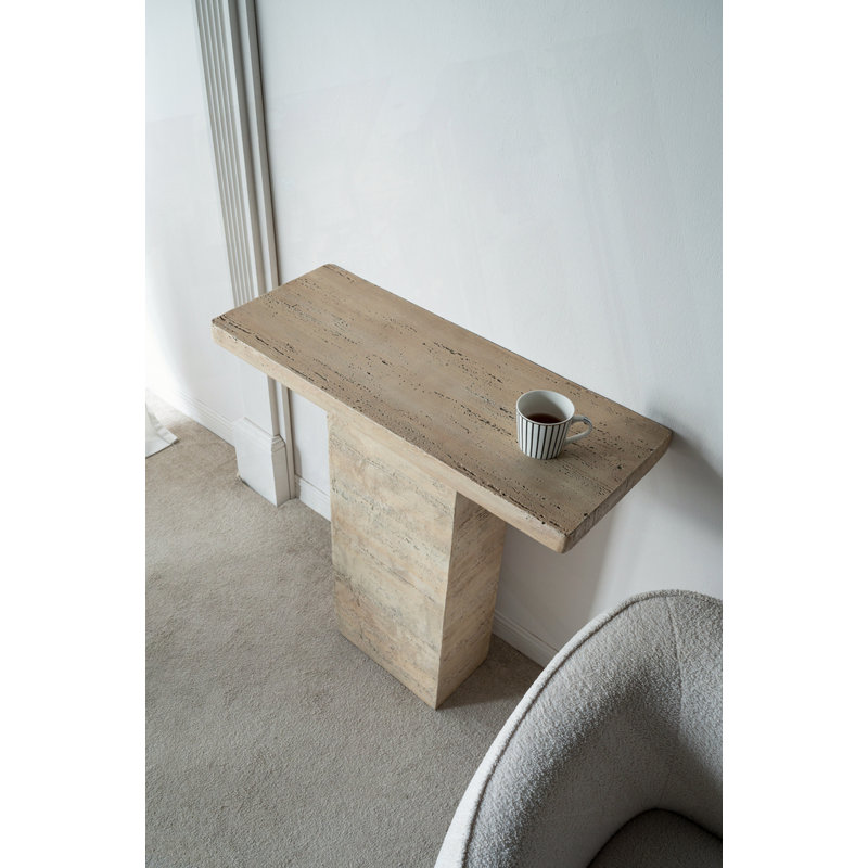 Table basse Mario, Crème, crème