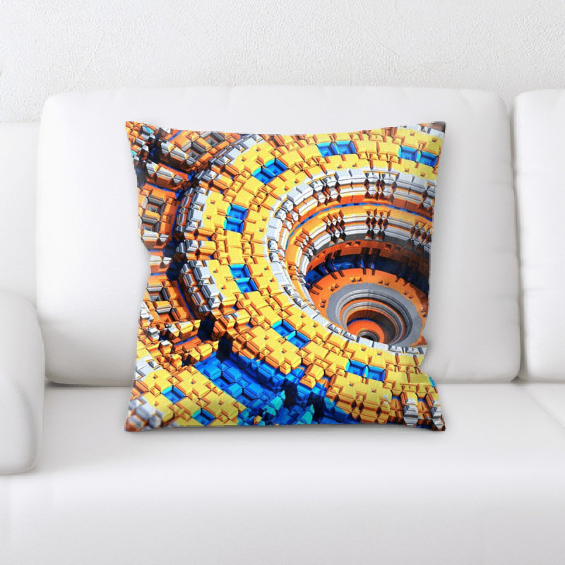 Microsuede Throw Pillow