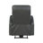 Power Reclining Chair 1Pc Gray Faux Leather Upholstered Modern Contemporary Power Motion Reclining-132851694