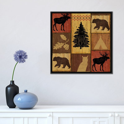 «Lake Lodge Step IV», impression sur toile tendue