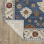 Tapis bleu / ivoire Suhaan-1579337707