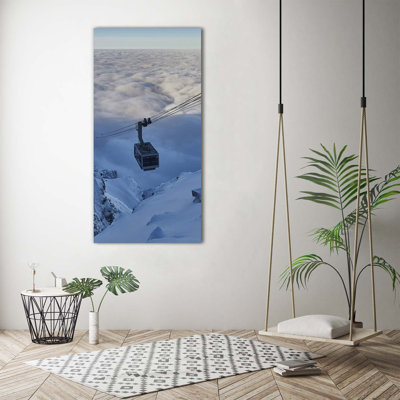 Roller Coaster - Wrapped Canvas Print
