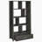 Dylan Weathered Grey 4-shelf Storage Bookshelf-755086792
