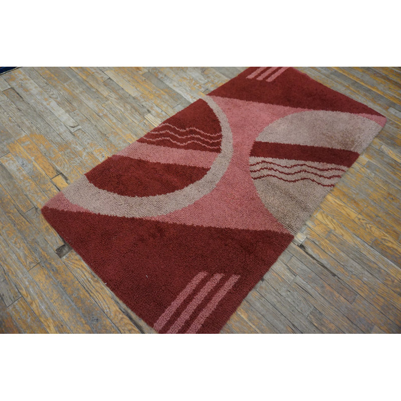 Antique Art Deco - European English Knotted Rug