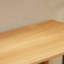 Bureau rectangulaire en bois massif Burlywood-375231279