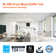 Rl 6 In. Selectable Cct Direct Mount Canless Recessed Led Downlight, 600-lumens With D2w Option, Indoor, White