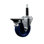 Solid Poly Swivel 3/4 Inch Expanding Stem Caster with Brake SCC