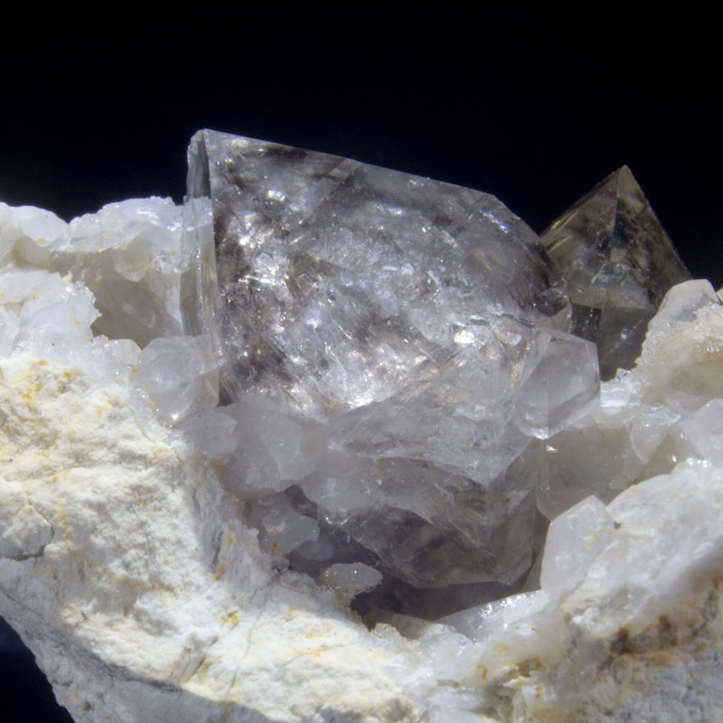 Smoky Quartz with Quartz - Mooralla, Australia