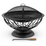 Round Steel Smokeless Fire Pit