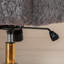 Chaise de bureau, chaise de bureau en poils de lapin artificiels avec base en métal, chaise de bureau pivotante réglable, chaise de coiffeuse-133094938-133094942-133094945