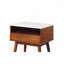 Table basse à 4 pieds en faux marbre