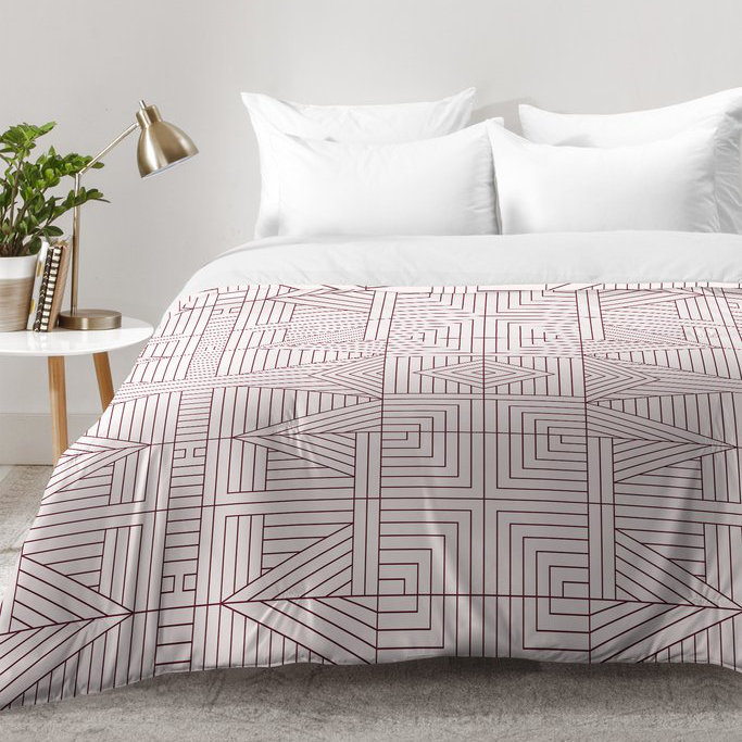 Ensemble d'édredon Holli Zollinger, Édredon pour lit simple TG + 1 taie décorative