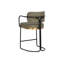 JALEN Upholstered Stool with Metal Frame