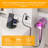 Vanity Desk With Sliding Mirror & Led Lights, 7 Open Storage Space, 3 Drawers & 2 Cabinets Large Makeup Vanity, Dressing Table With Charging Station, Hairdryer Holder, Bedroom Make Up Table-137368758