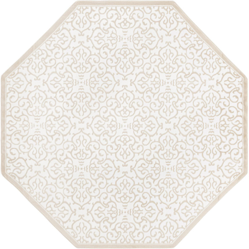Whitting Oriental Indoor Rug, Octagon 7'10"