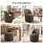 Upholstered Fully Assembled Swivel Dining Chair-504254958