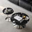 Table basse ronde moderne en marbre
