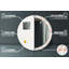 Huldar Glass Flat Wall Mirror
