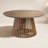 Bardolf Round Eucalyptus Outdoor Dining Table , 55'' in. W 55'' in. D