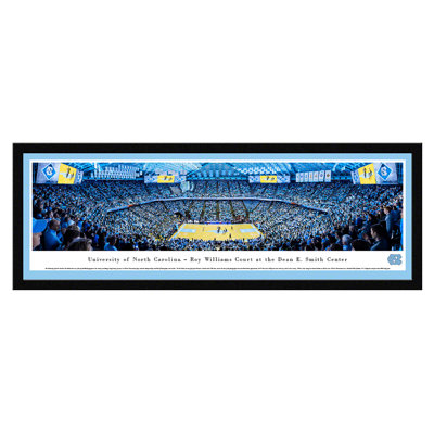 NCAA North Carolina Basketball Panoramic Print