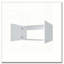 Armoire murale blanche 2 portes