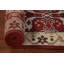 Red Wool Oushak Indian Runner Rug 3x8
