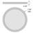 Daemon Acrylic Flush Mount-1745560818-1811740992
