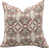 Motif floral rouge; imprimé en bloc sélectionné