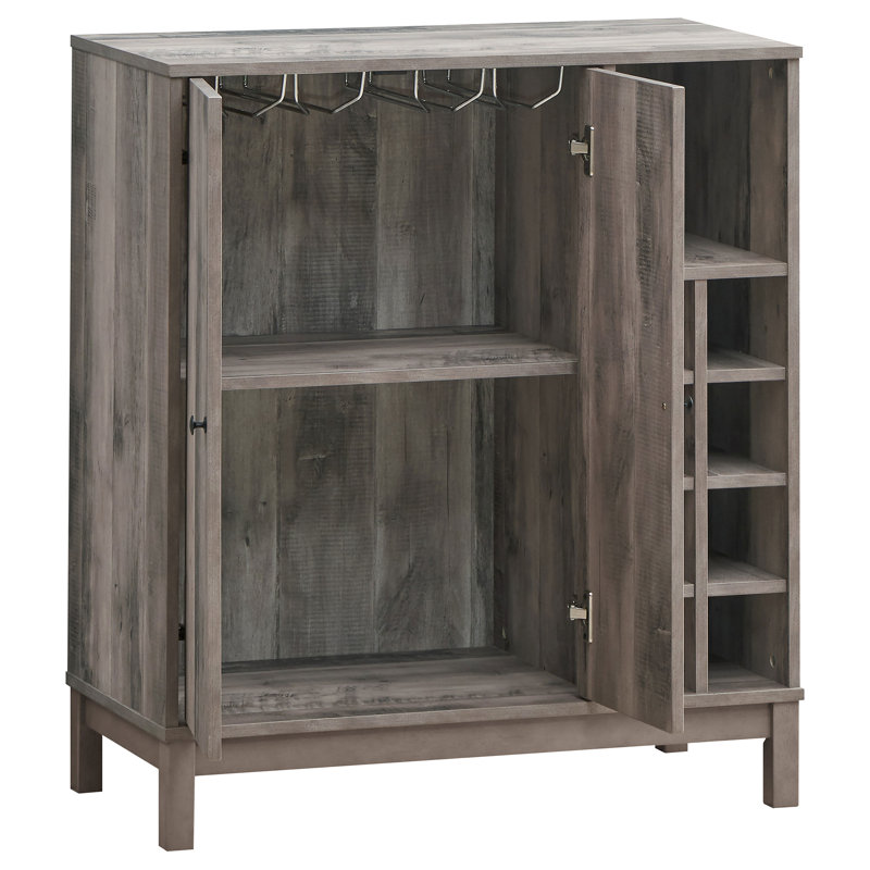 Artisanat de qualité supérieure - Armoire à vin 2 portes Duckworth