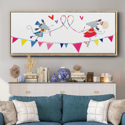 Circus Mice - toile encadrée