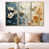 Gold Floater Framed