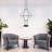 Expression 24" Ring 6-Light ETL Certified Integrated LED Height Adjustable Geometric Pendant Cage