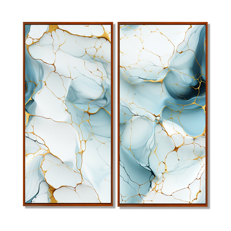 Oriental Elegance, 20" H x 24" W, Brown, Impression encadrée flottante
