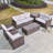 Shelba 7 Seater Rattan Sofa Set