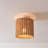 Sobotka Wood Flush Mount