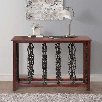 Console en bois massif 60 po