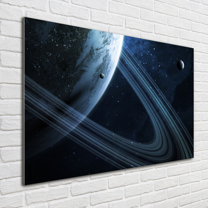 Planet - No Frame Print on Glass