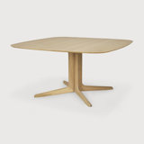 Corto Square Solid Oak Dining Table