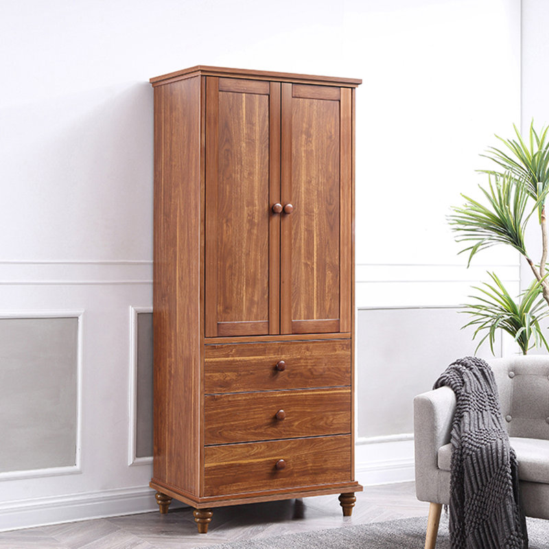 Garde-robe avec tablette amovible