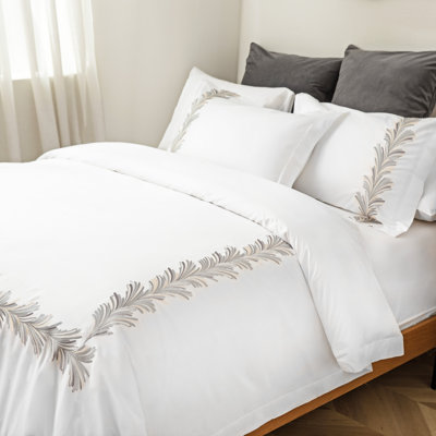 Ensemble de housse de couette 100% coton Ava
