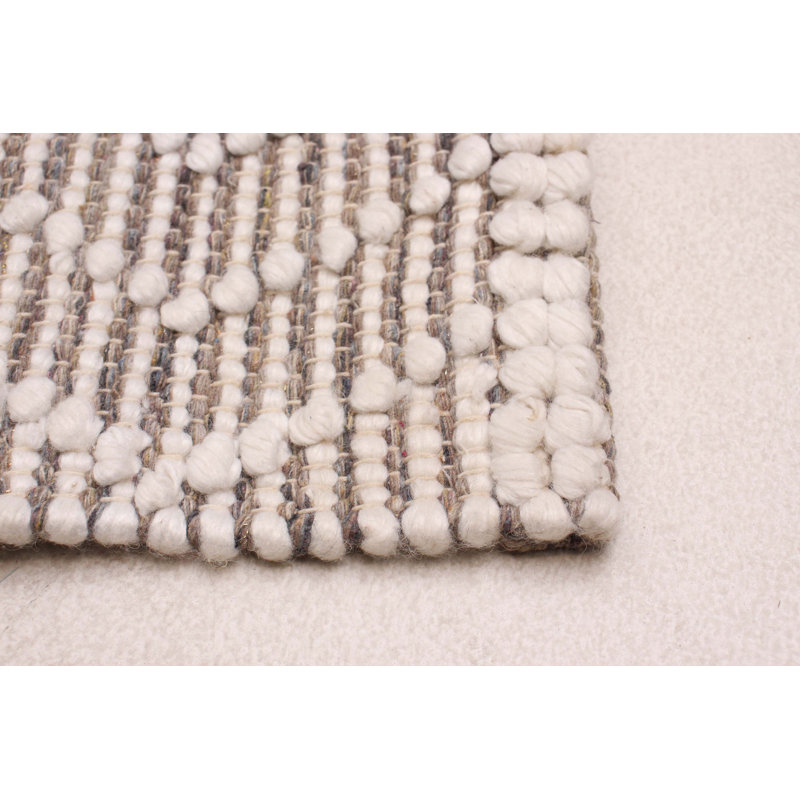 Suliaman Wool Geometric Indoor Rug, Rectangle 6' x 8'10"