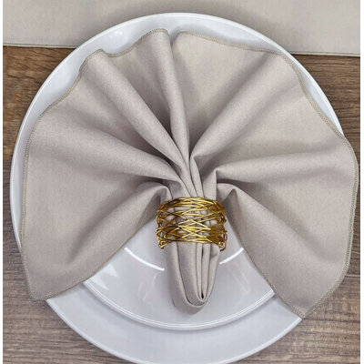 Atara Polyester Solid Colour Square Napkin