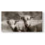 Sépia poilu Highland - Toile tendue avec châssis - Prêt à accrocher-2009973179