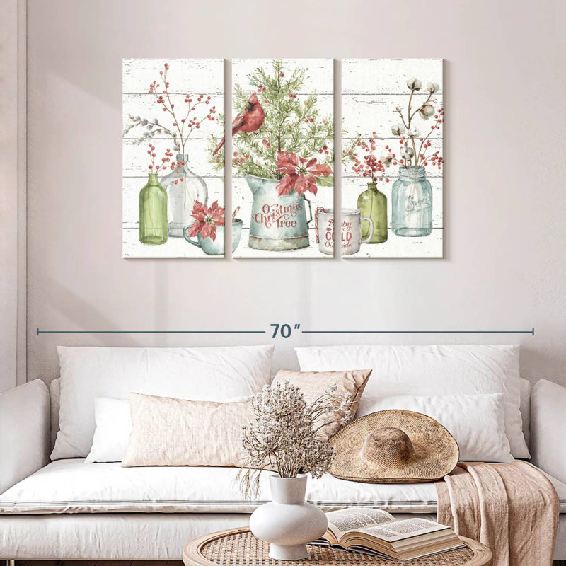Lelend A Christmas Weekend I Shiplap, 28" H x 45" W