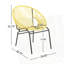 Chaise d'extérieur en osier-1110901670