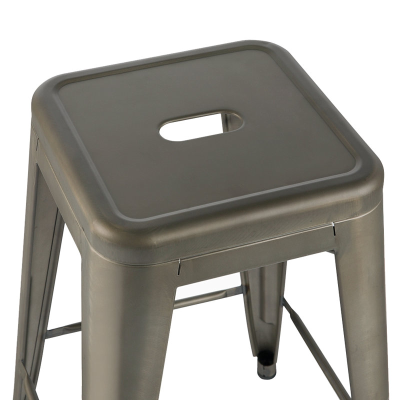 Winfred Counter Stool with Metal Frame, Metal, Counter Stool (24” Seat Height)
