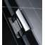 Unidoor Plus 54" W x 30.375" D x 72" H Frameless Pivot Rectangle Shower Enclosure with Fixed Panel-1980653492