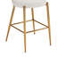 Ensemble de 2 tabourets de bar rembourrés en tissu Modern Teddy-838444210-838444212